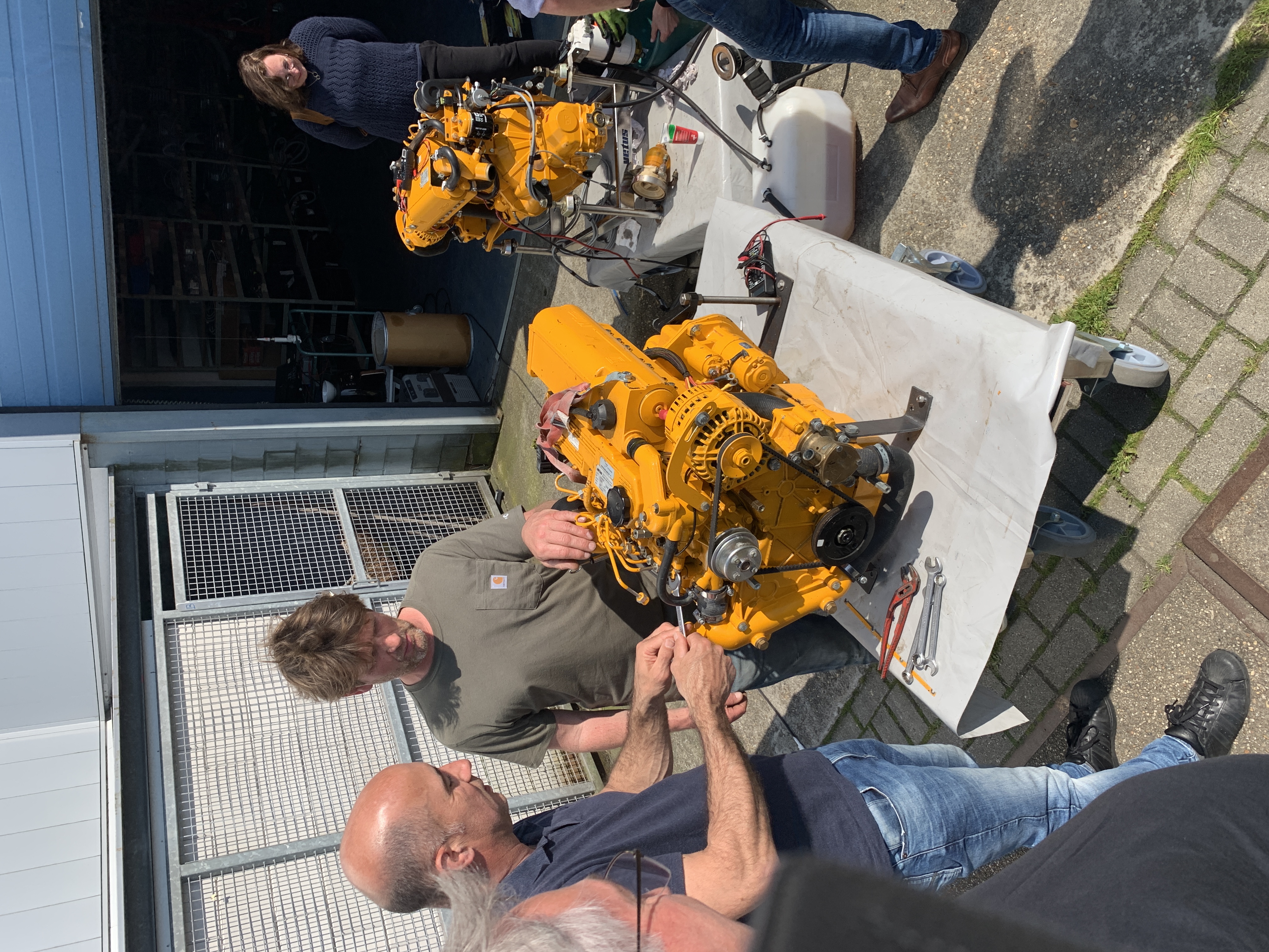 cursus storing dieselmotor van boot verhelpen